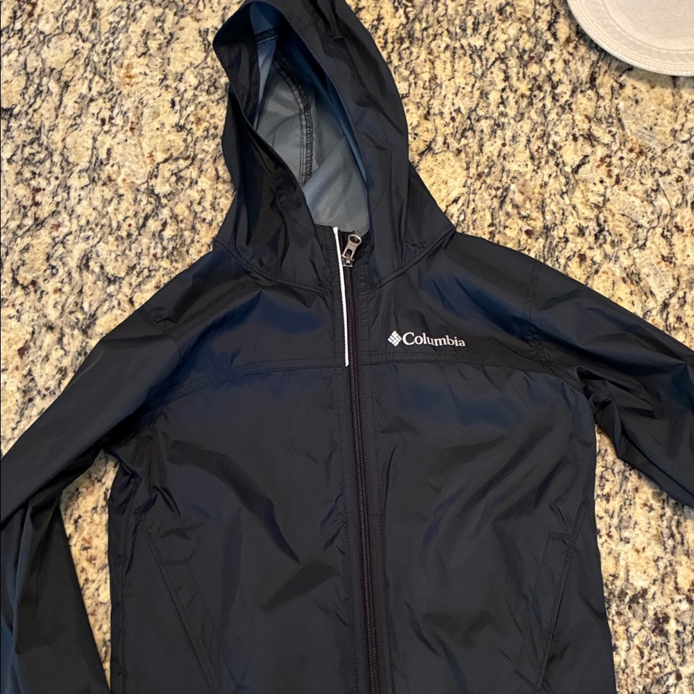 Columbia Navy Hooded Jacket
